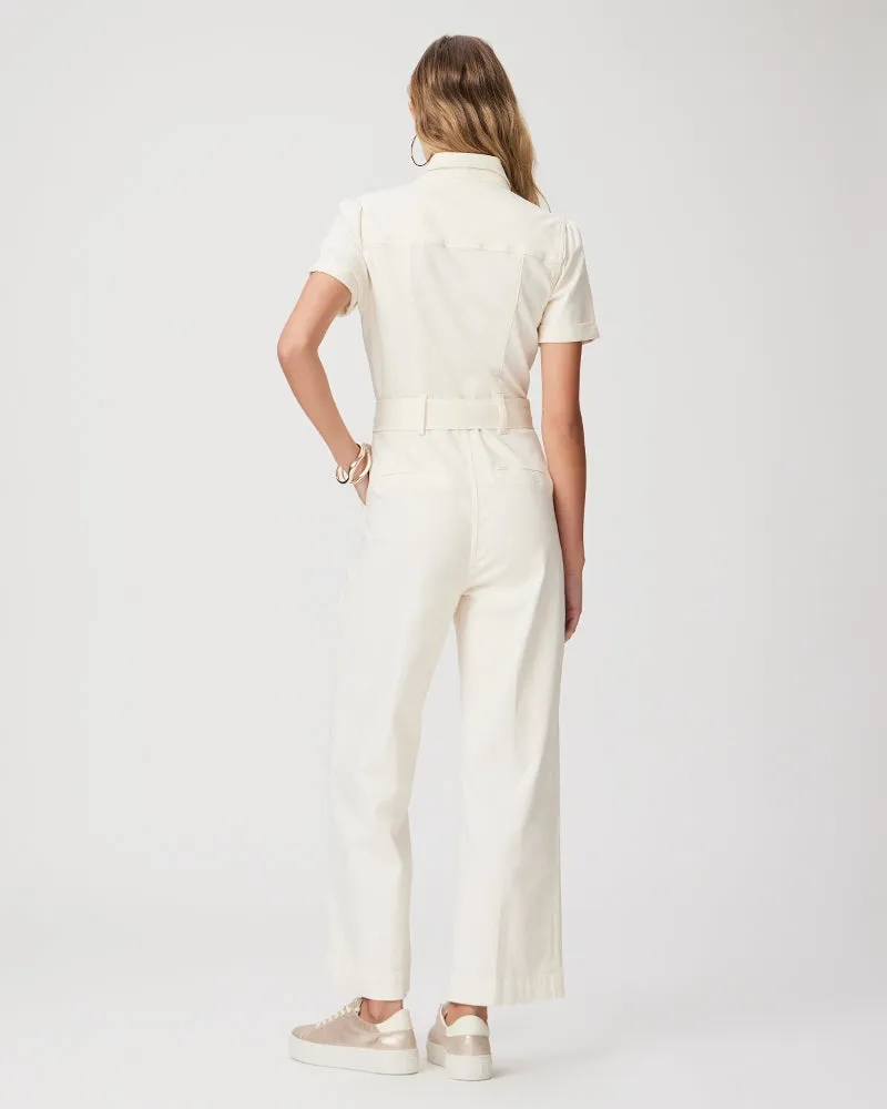 Anessa Shortsleeve Jumpsuit - Quartz Sand