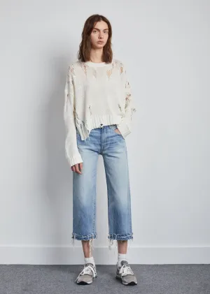 Camille Mason Blue Destroyed Jeans