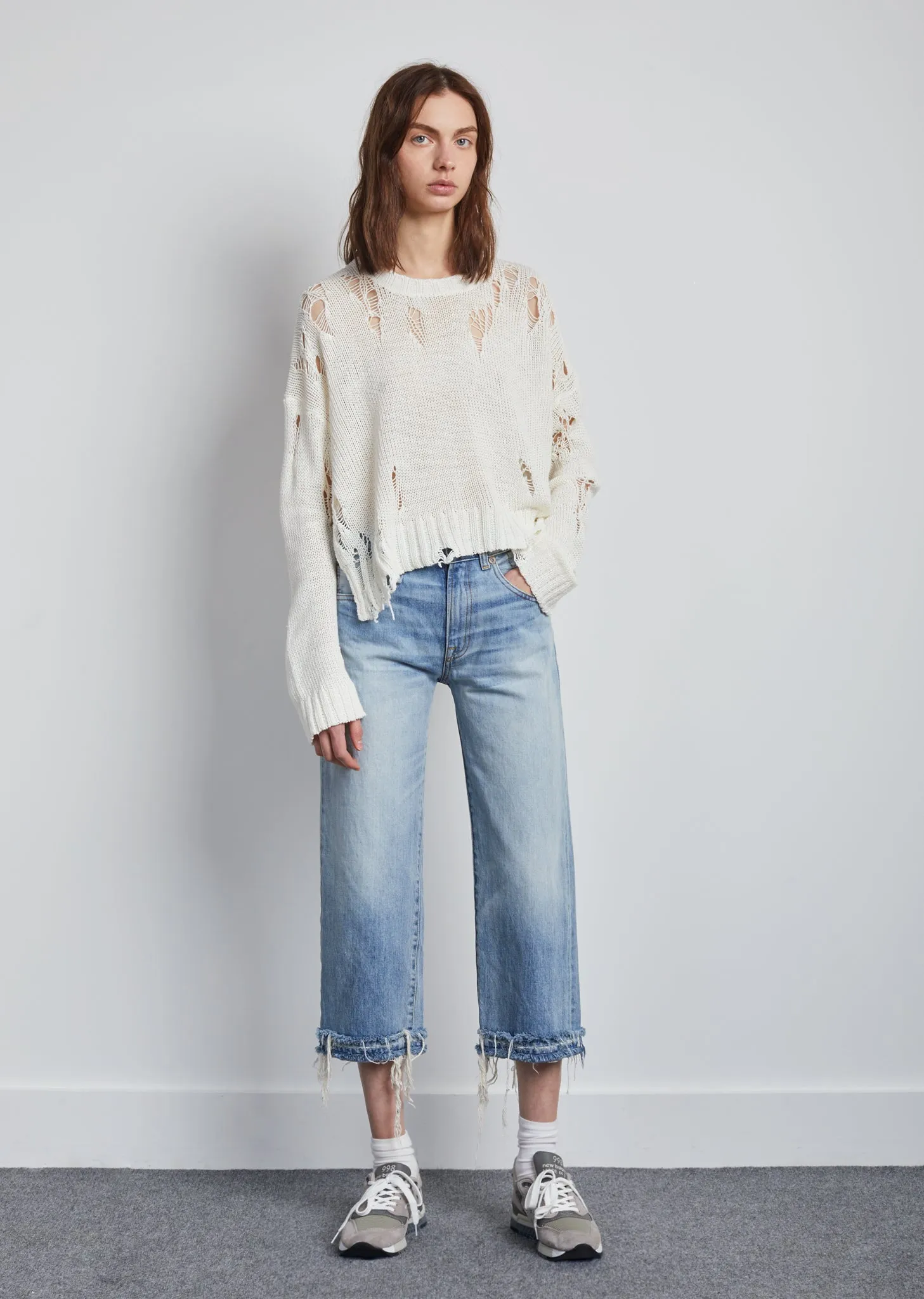 Camille Mason Blue Destroyed Jeans