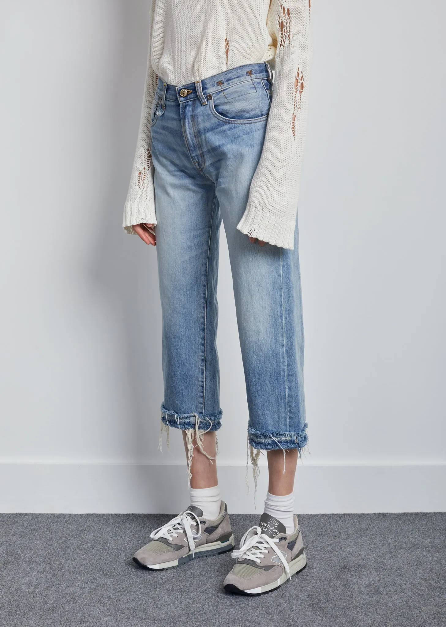 Camille Mason Blue Destroyed Jeans