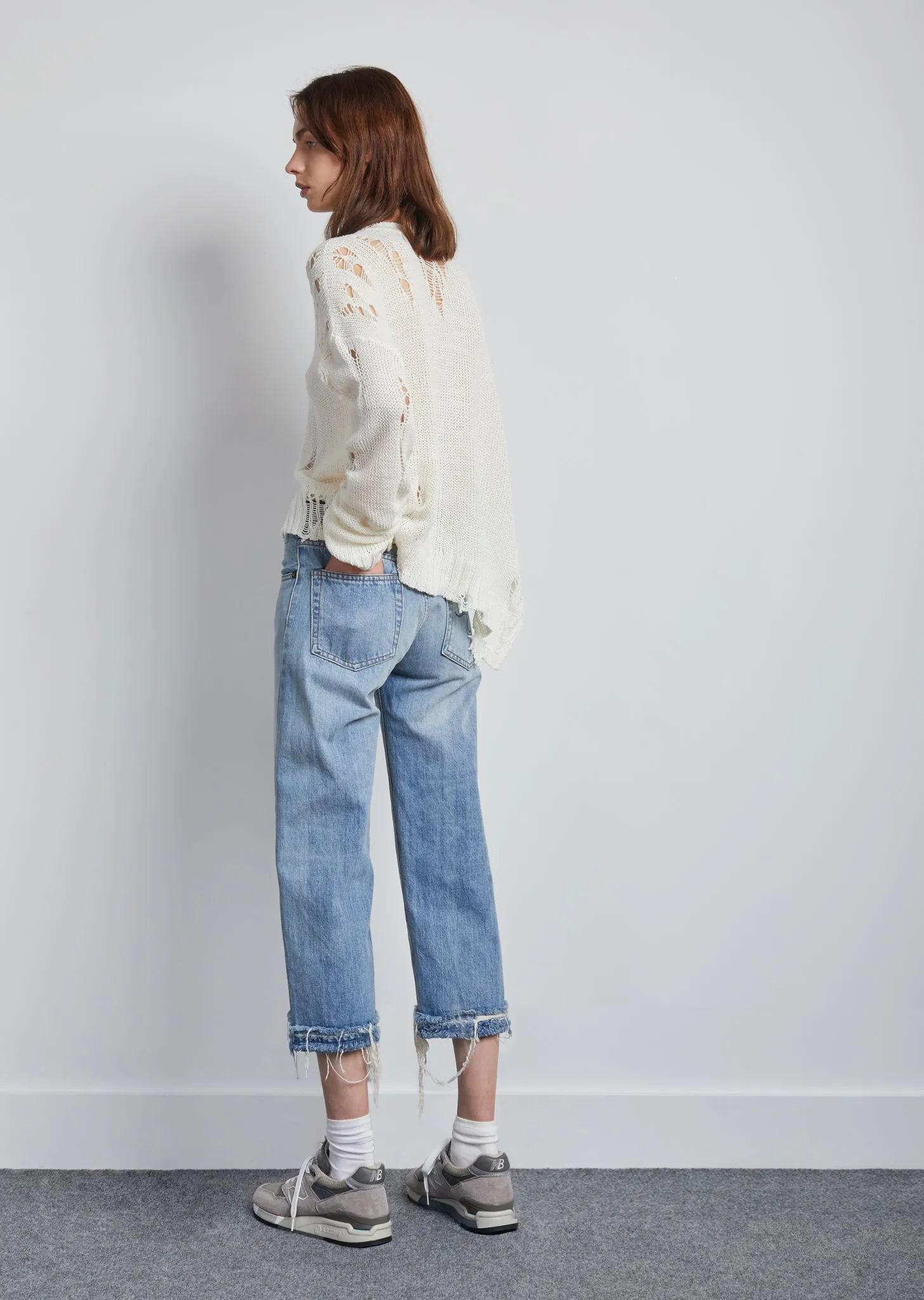 Camille Mason Blue Destroyed Jeans