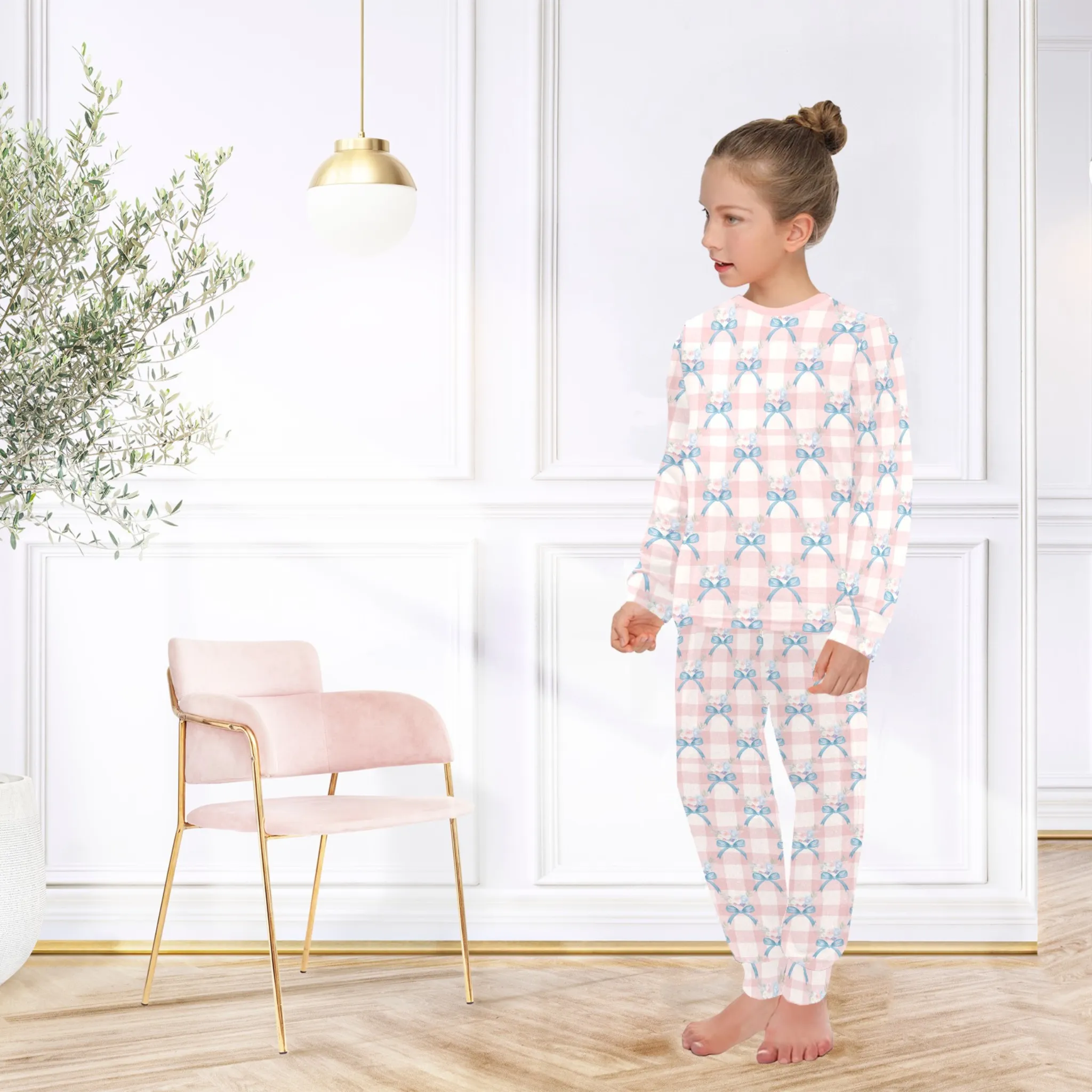 Caroline | Pajama Set for Girls | Elegant & Comfortable Sleepwear for Kids