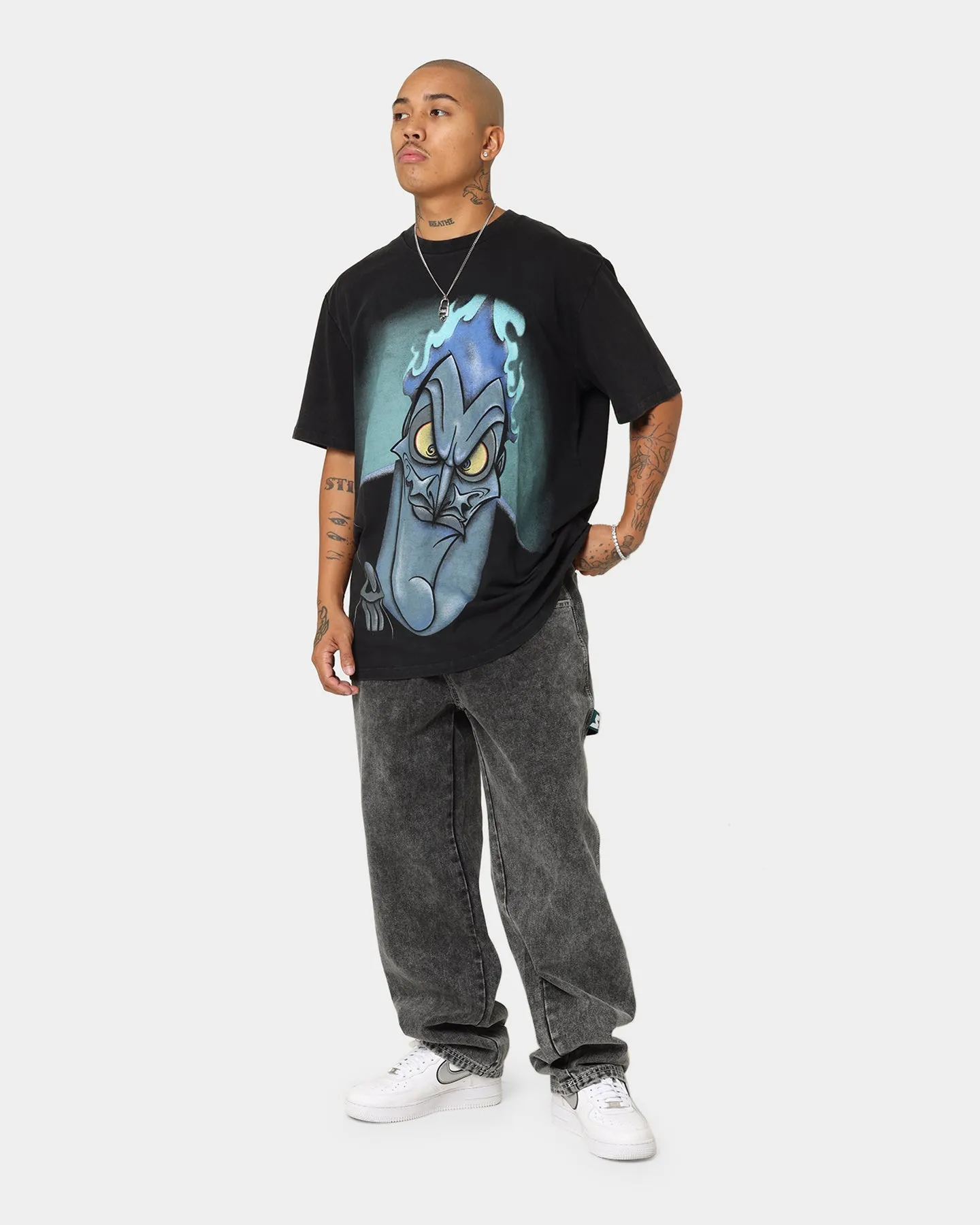 Disney Hades Vintage T-Shirt Washed Black