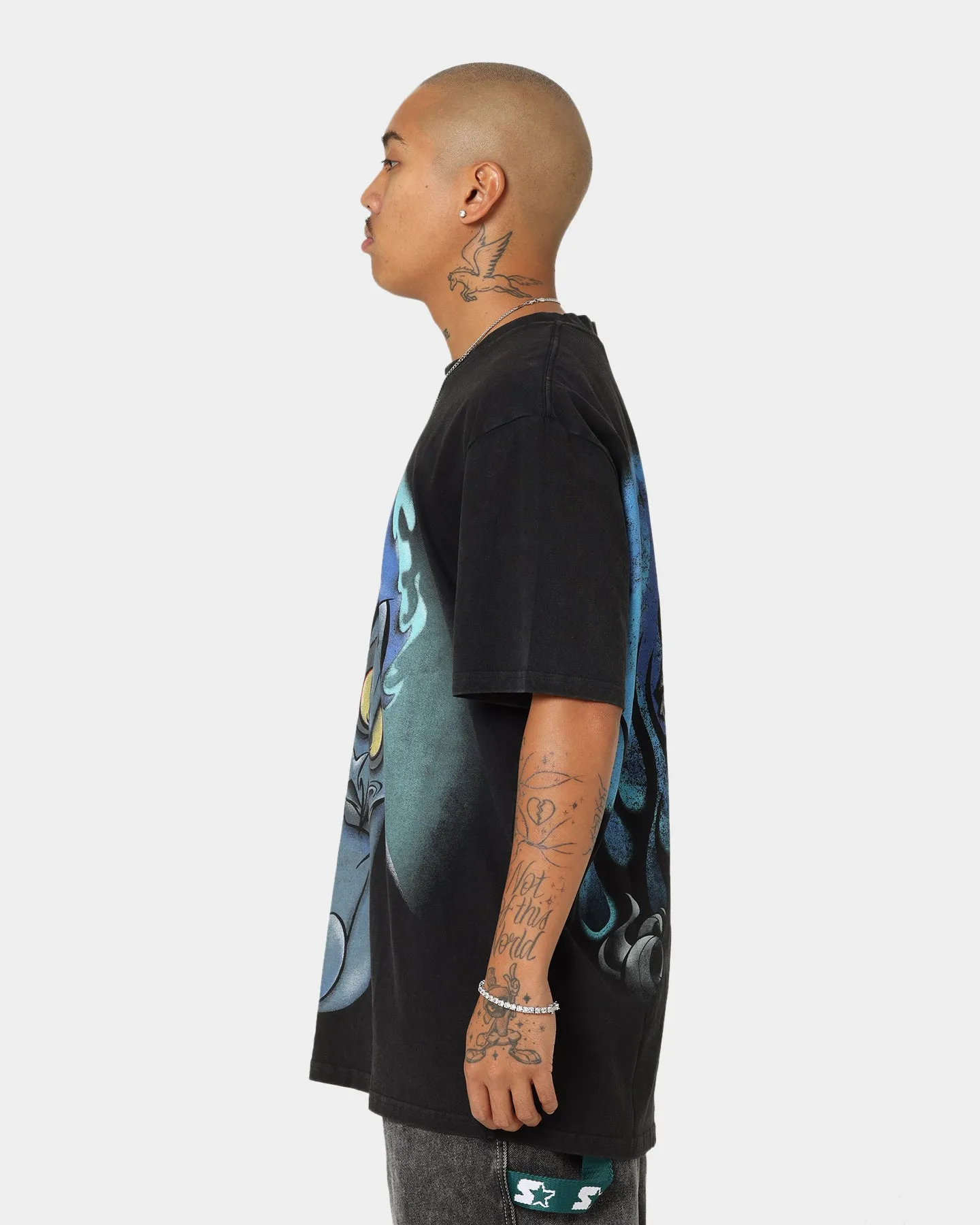 Disney Hades Vintage T-Shirt Washed Black