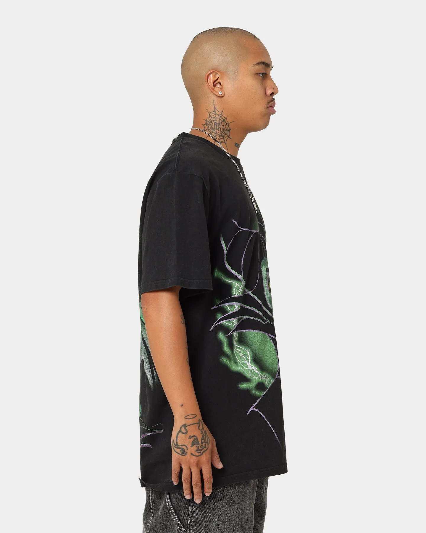 Disney Maleficent Vintage T-Shirt Washed Black
