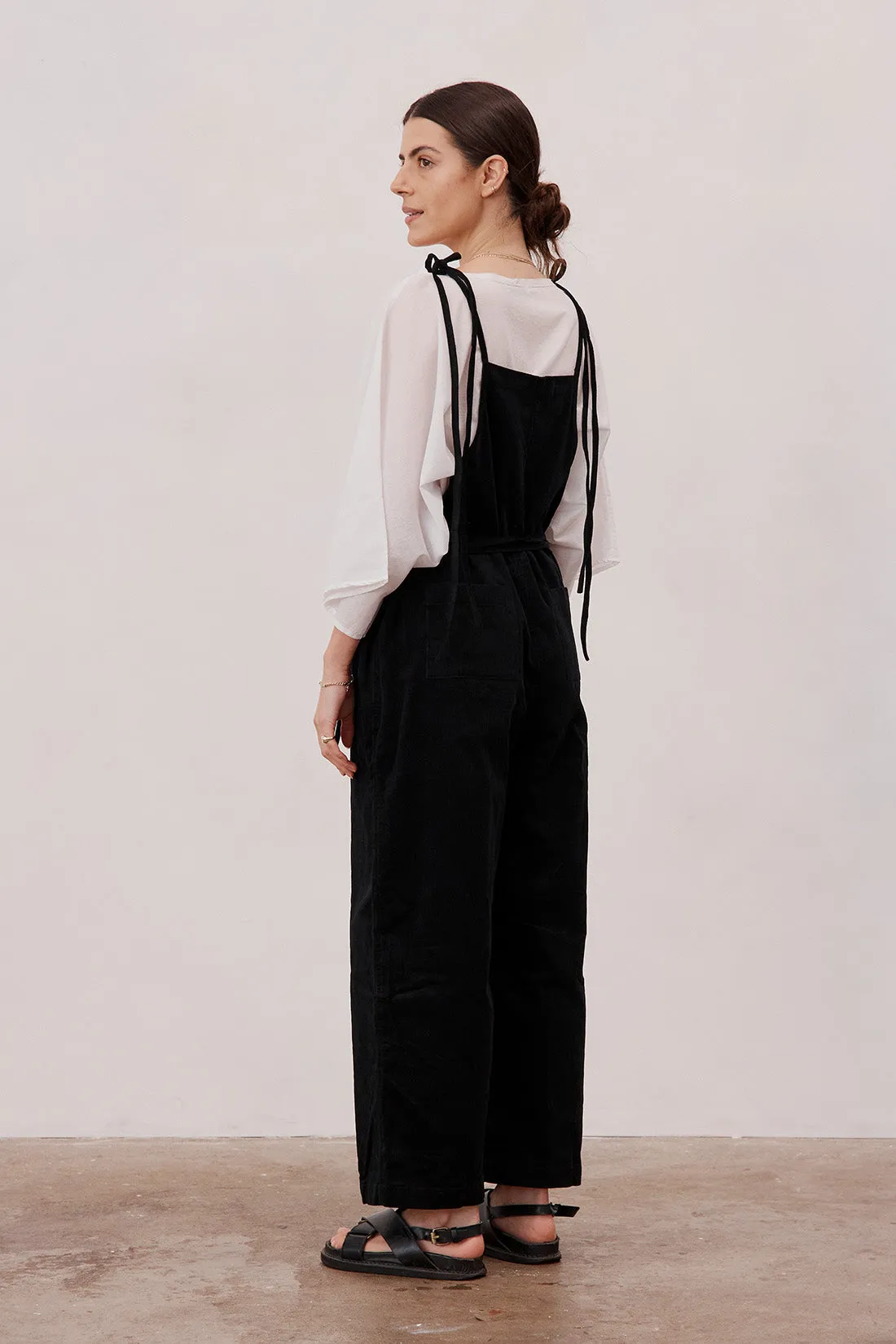 Ellen Corduroy Jumpsuit Black