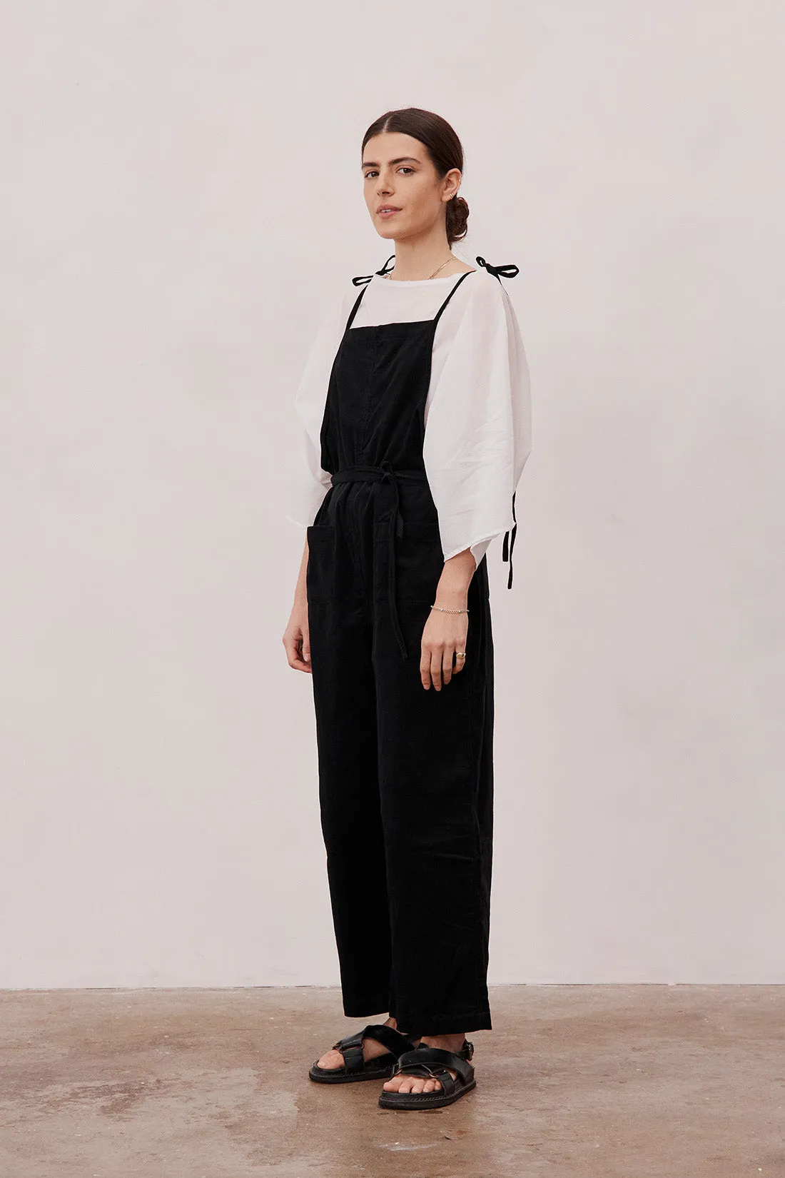 Ellen Corduroy Jumpsuit Black
