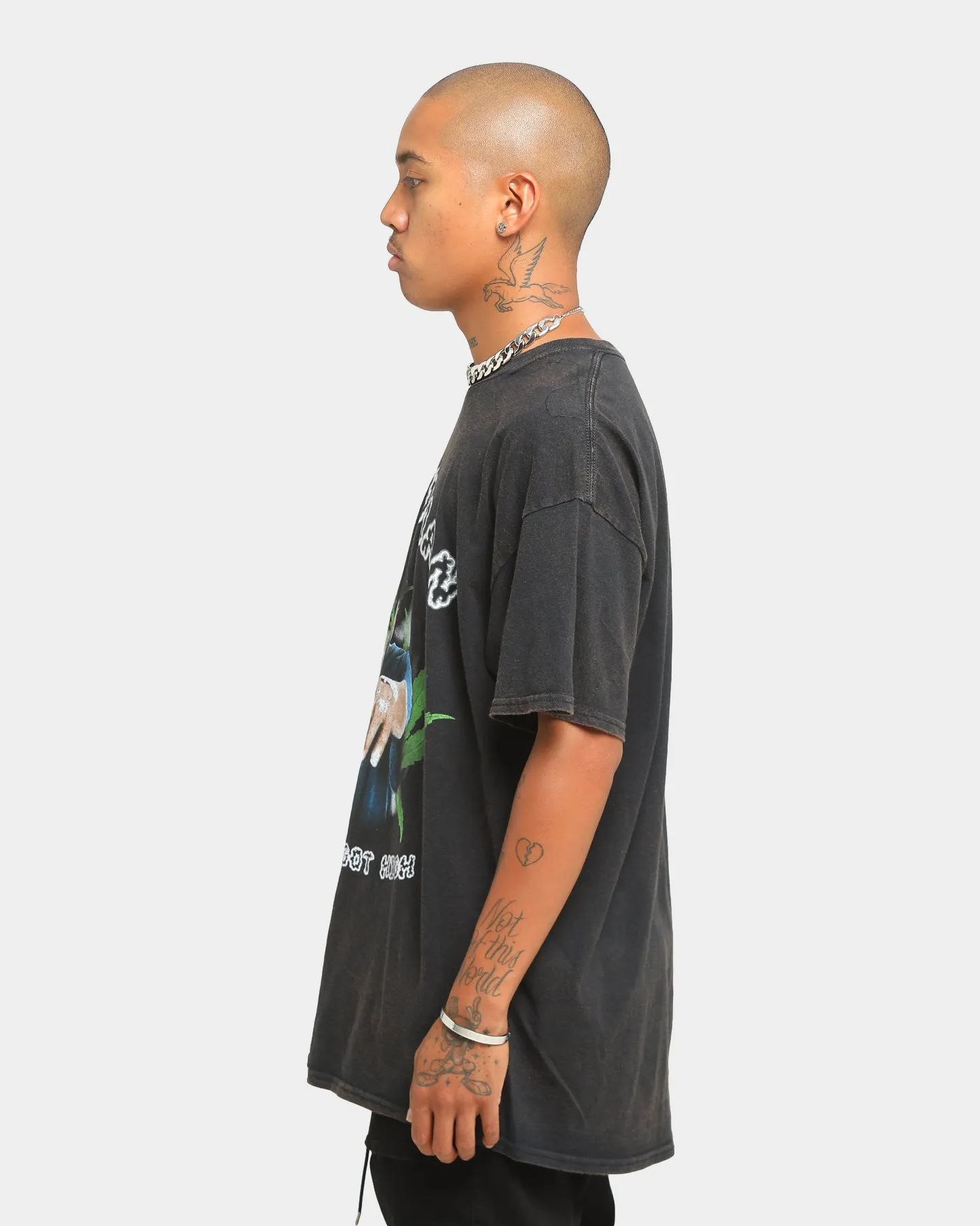 Goat Crew Got High Vintage T-Shirt Black Wash