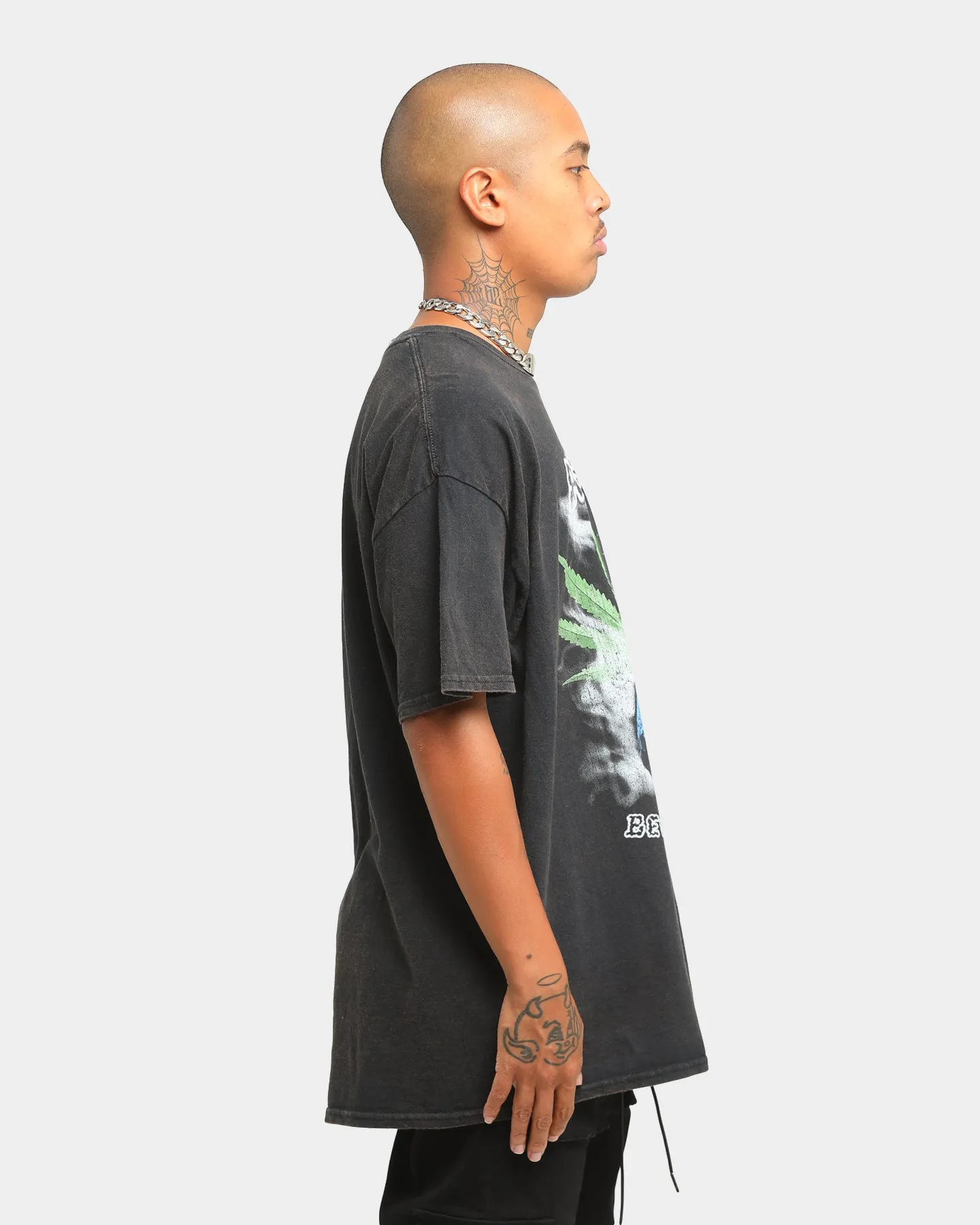 Goat Crew Got High Vintage T-Shirt Black Wash