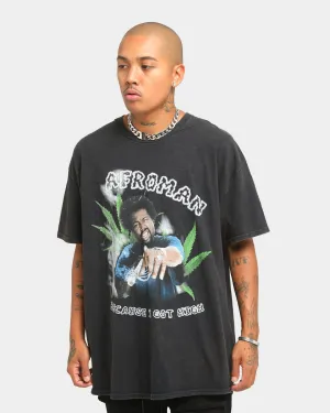 Goat Crew Got High Vintage T-Shirt Black Wash