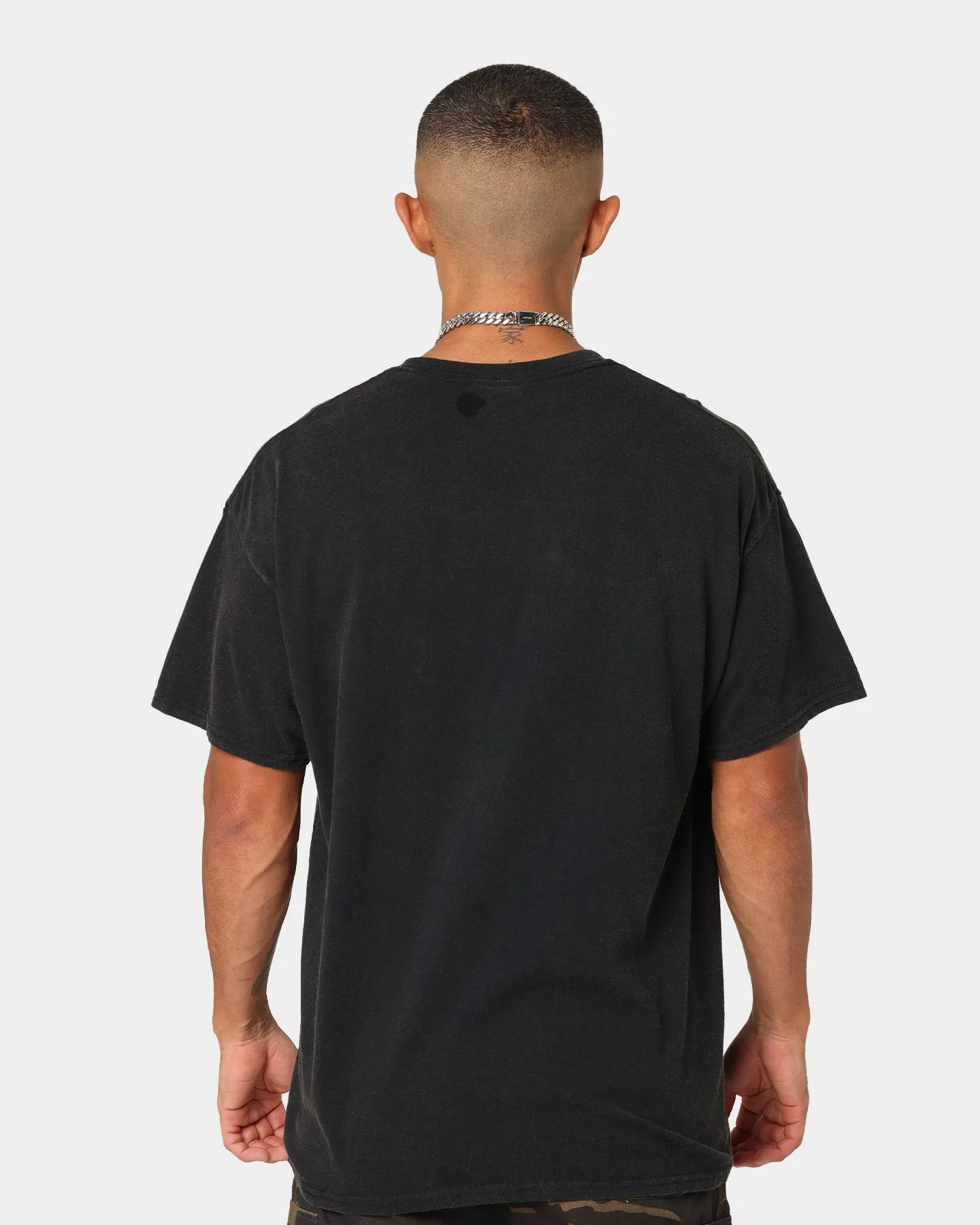 Goat Crew Peace On Earth Vintage T-Shirt Washed Black