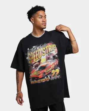 Goat Crew Speed Strip Vintage T-Shirt Black