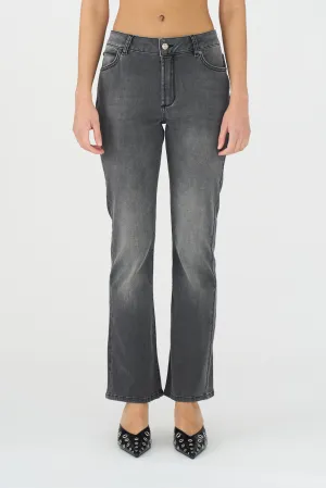 IVY-Johanna Kick Flare Jeans Wash London Grey