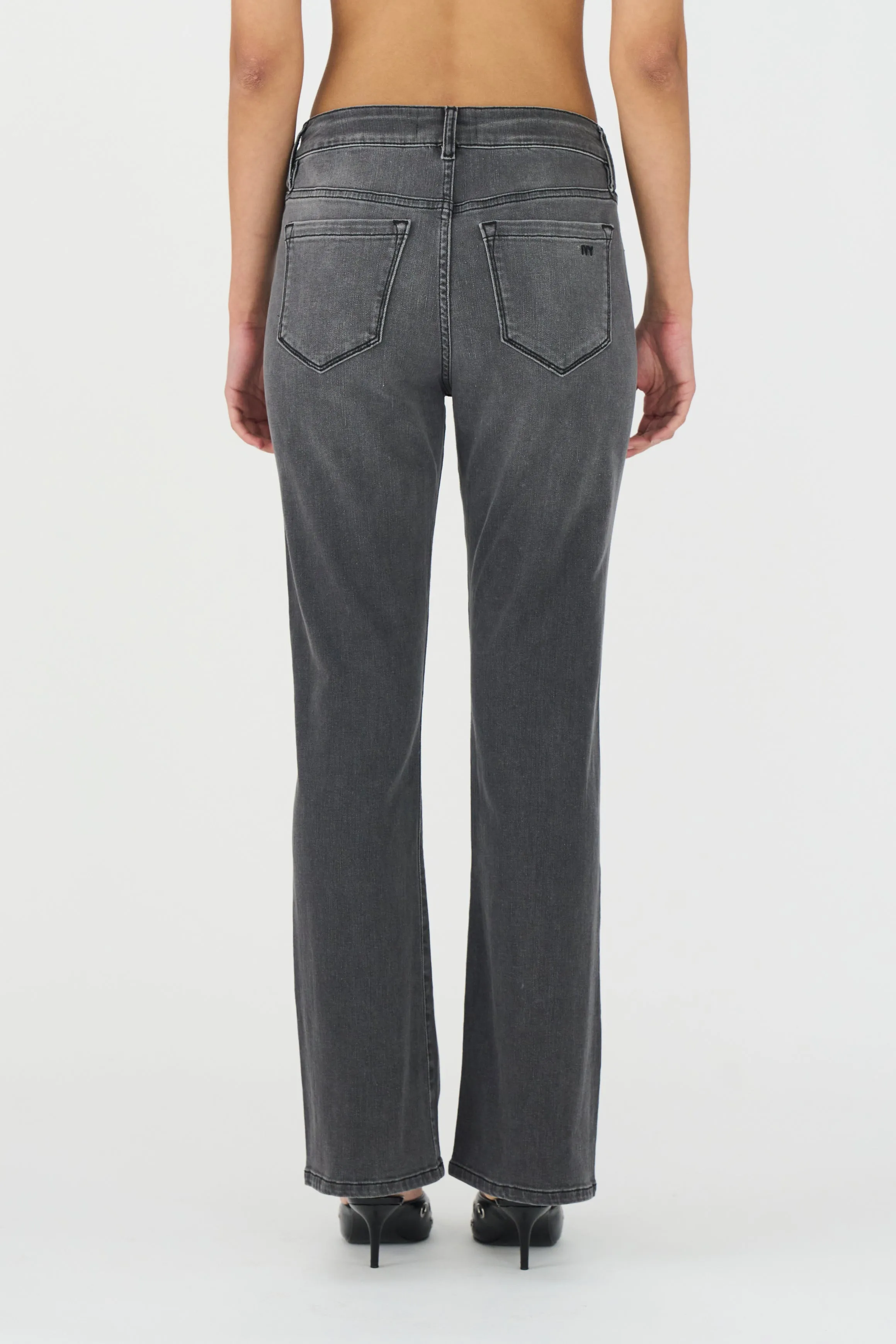 IVY-Johanna Kick Flare Jeans Wash London Grey