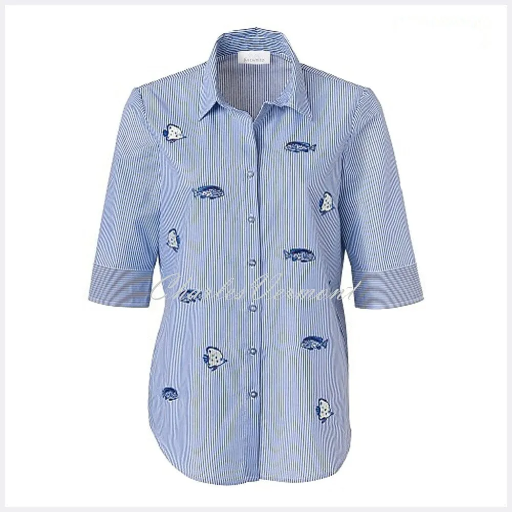 Just White Blouse – Style 42828