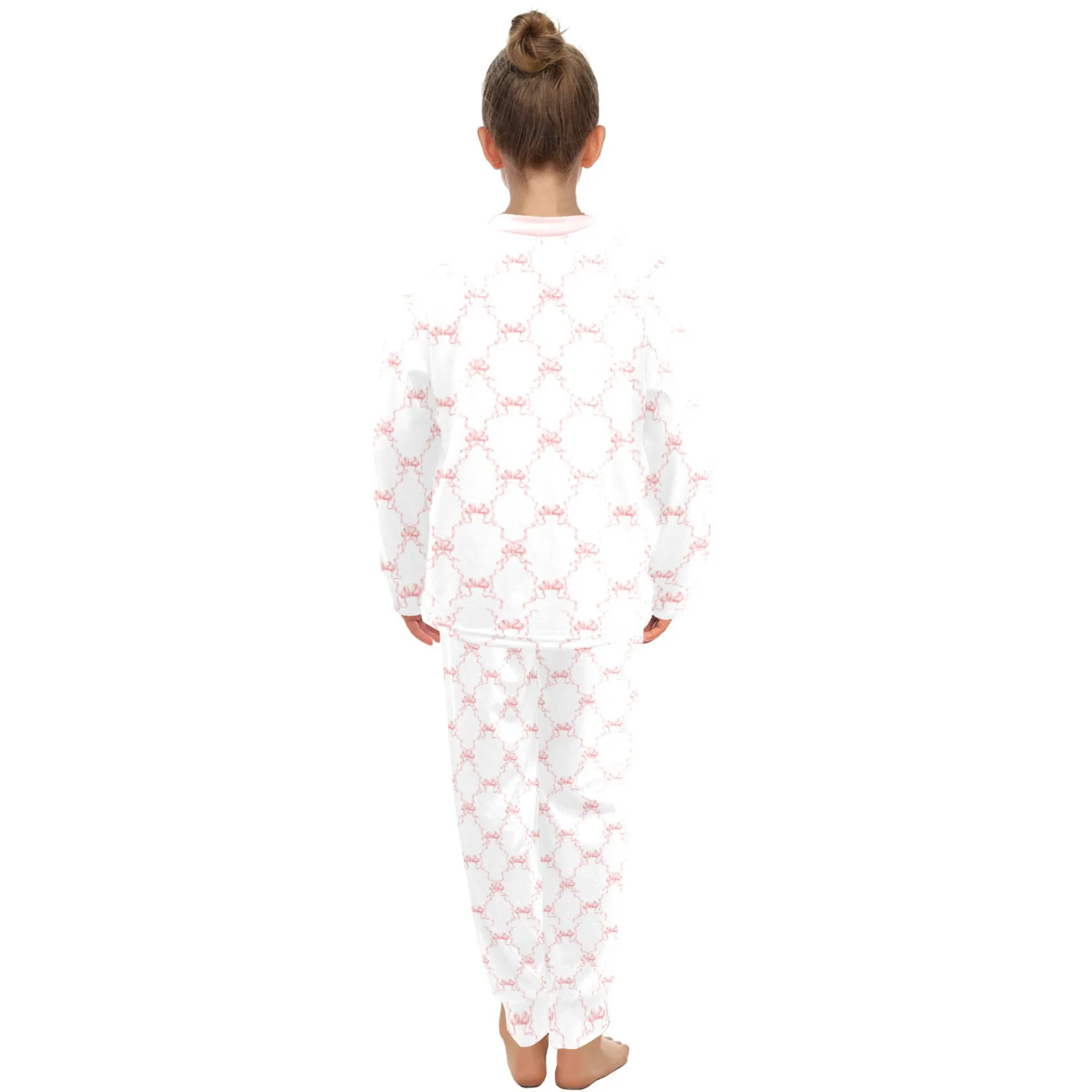 Kennedy Girls' Pajama Set | Soft Long Sleeve Sleepwear for Lounging and Relaxing