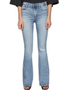Le High Flare Jean in Crystal Shore Rips