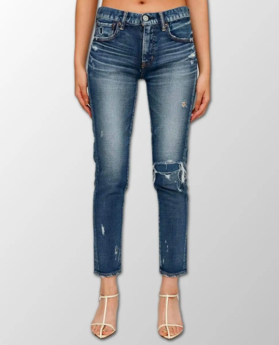 Lenwood Skinny Medium Blue Vintage