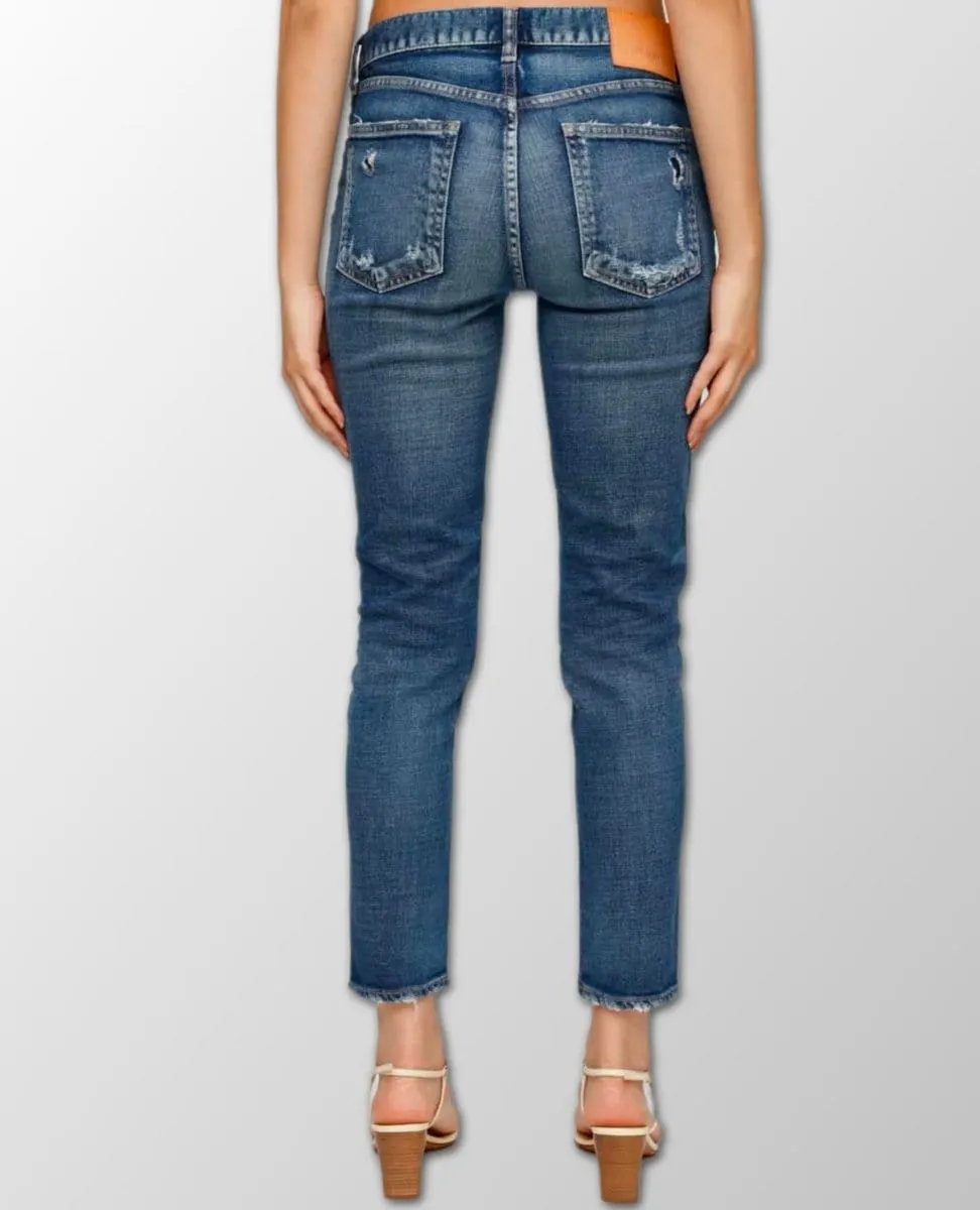 Lenwood Skinny Medium Blue Vintage