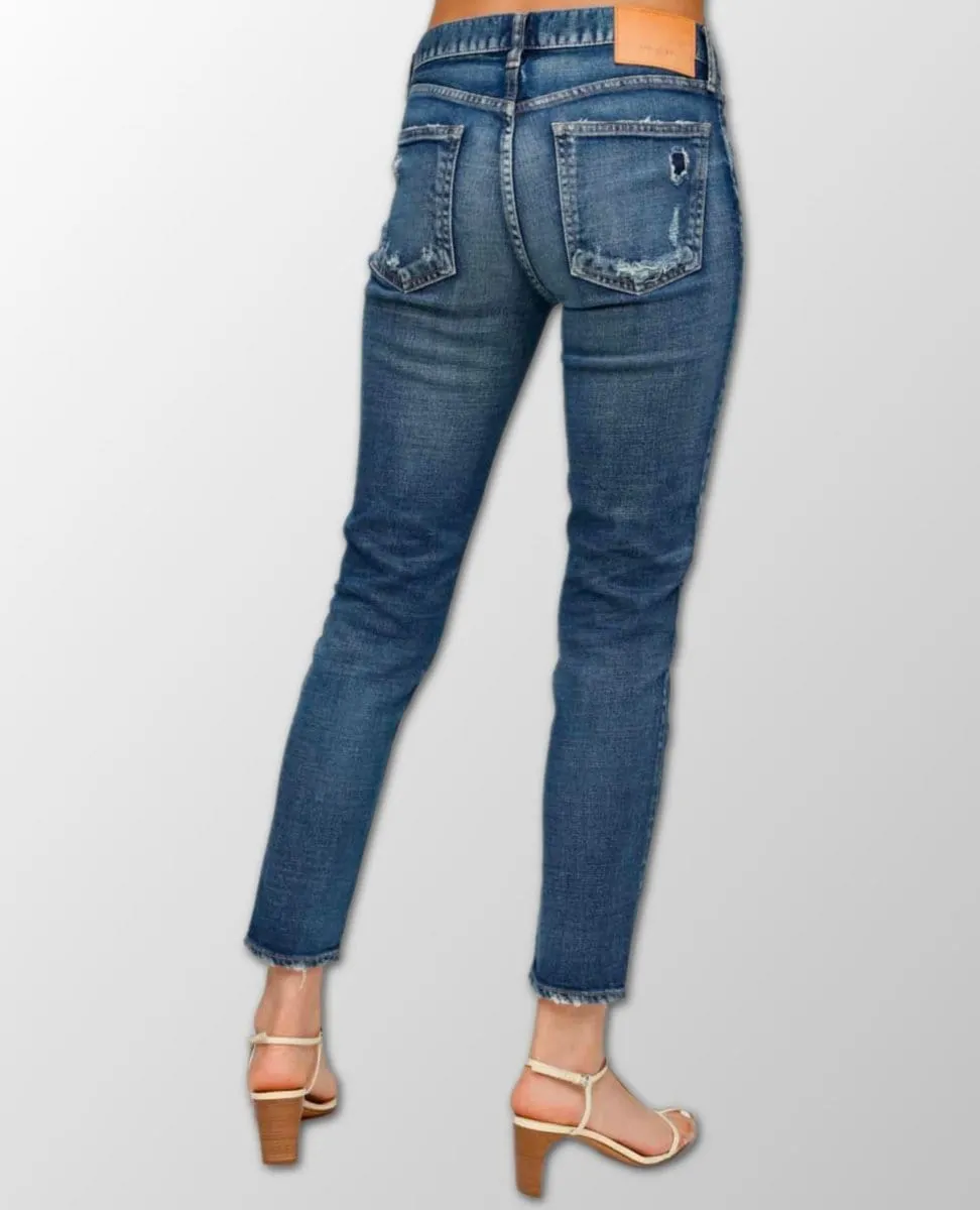 Lenwood Skinny Medium Blue Vintage