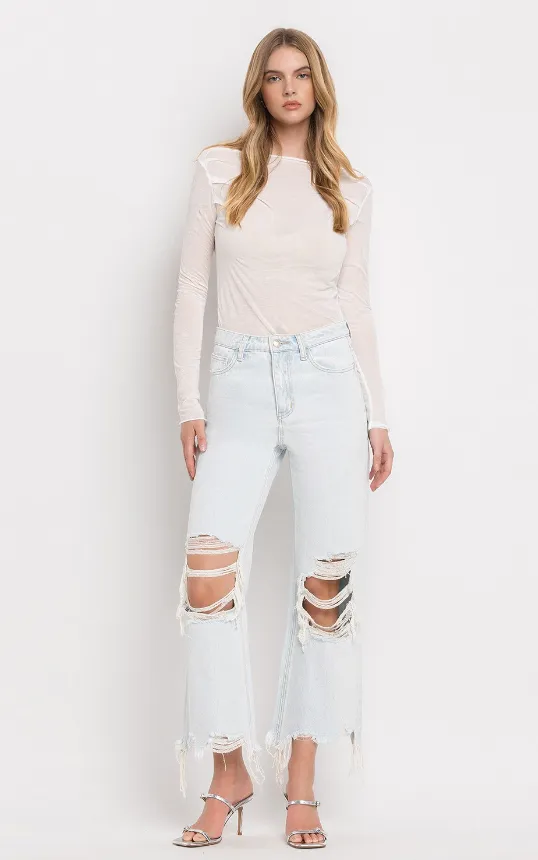 Leslie 90's Vintage Super High Rise Flare - Nashville Moon - Final Sale 40% off in cart