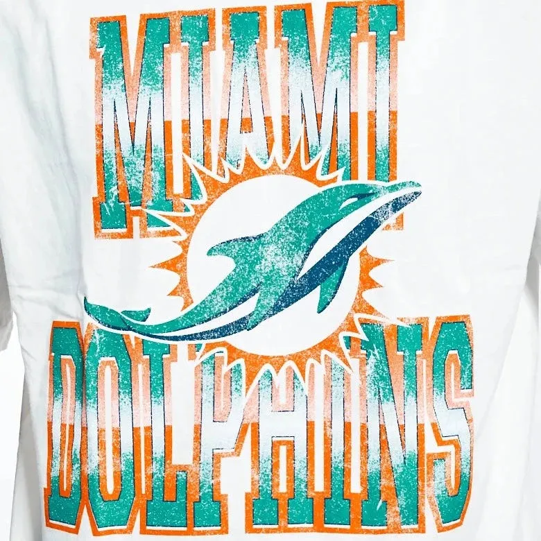 Majestic - Miami Dolphins Collegiate Fade OS Tee