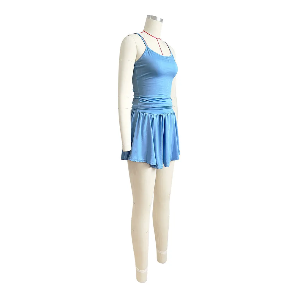 MALYBGG Cute Cami Crop Top And Mini Skorts Sets 24033LY