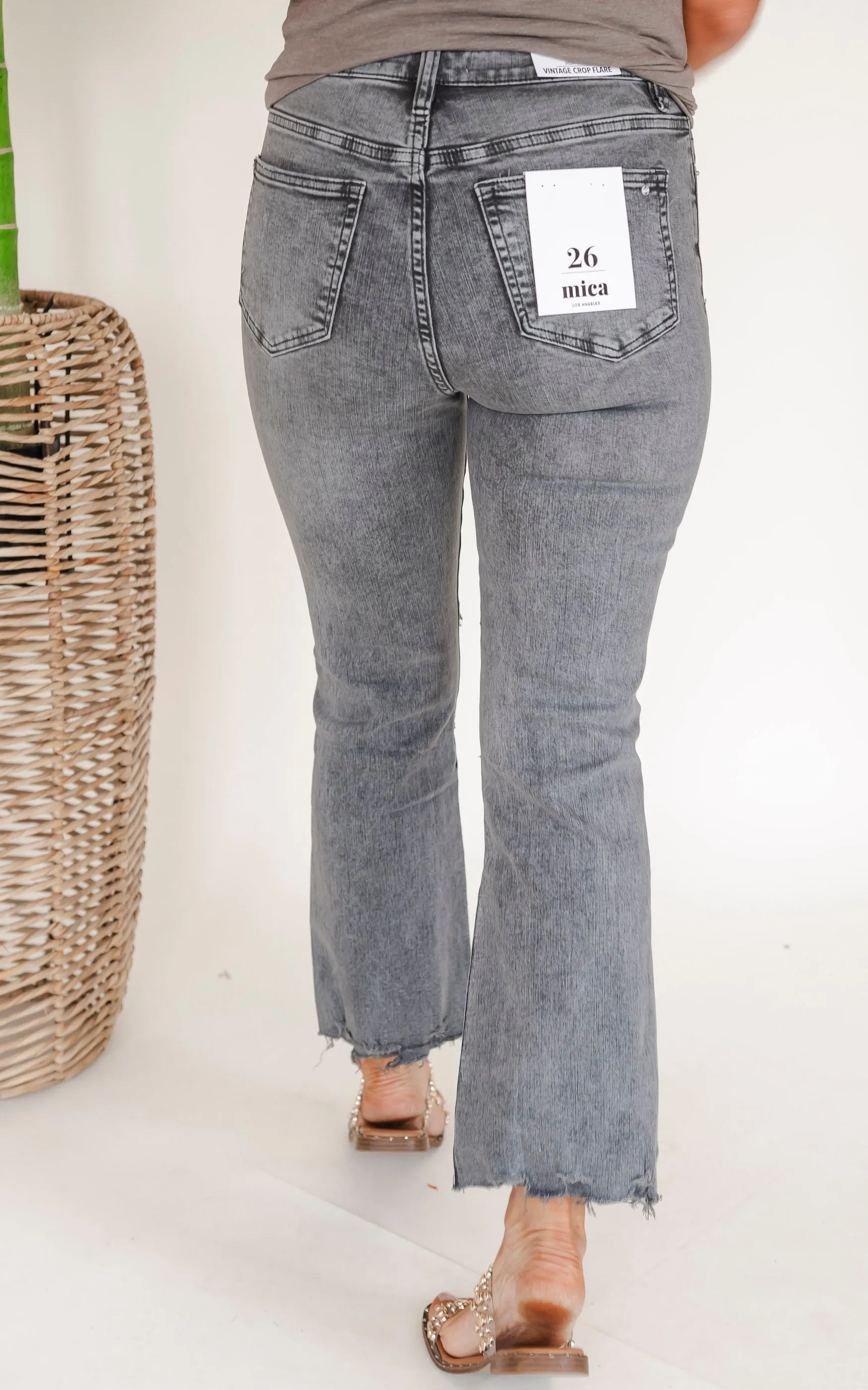 Mica - The Marlowe High Rise Vintage Flare Denim Jeans