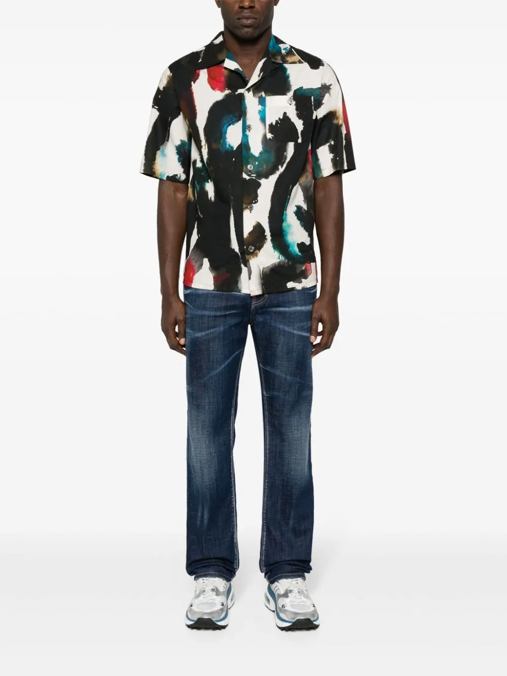 mid-rise skinny jeans