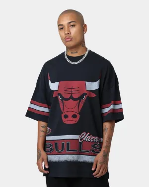 Mitchell & Ness Chicago Bulls Conference T-Shirt Faded Black