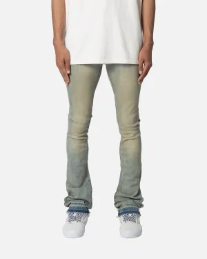 MNML X514 Skinny Stacked Denim Jeans Vintage Blue