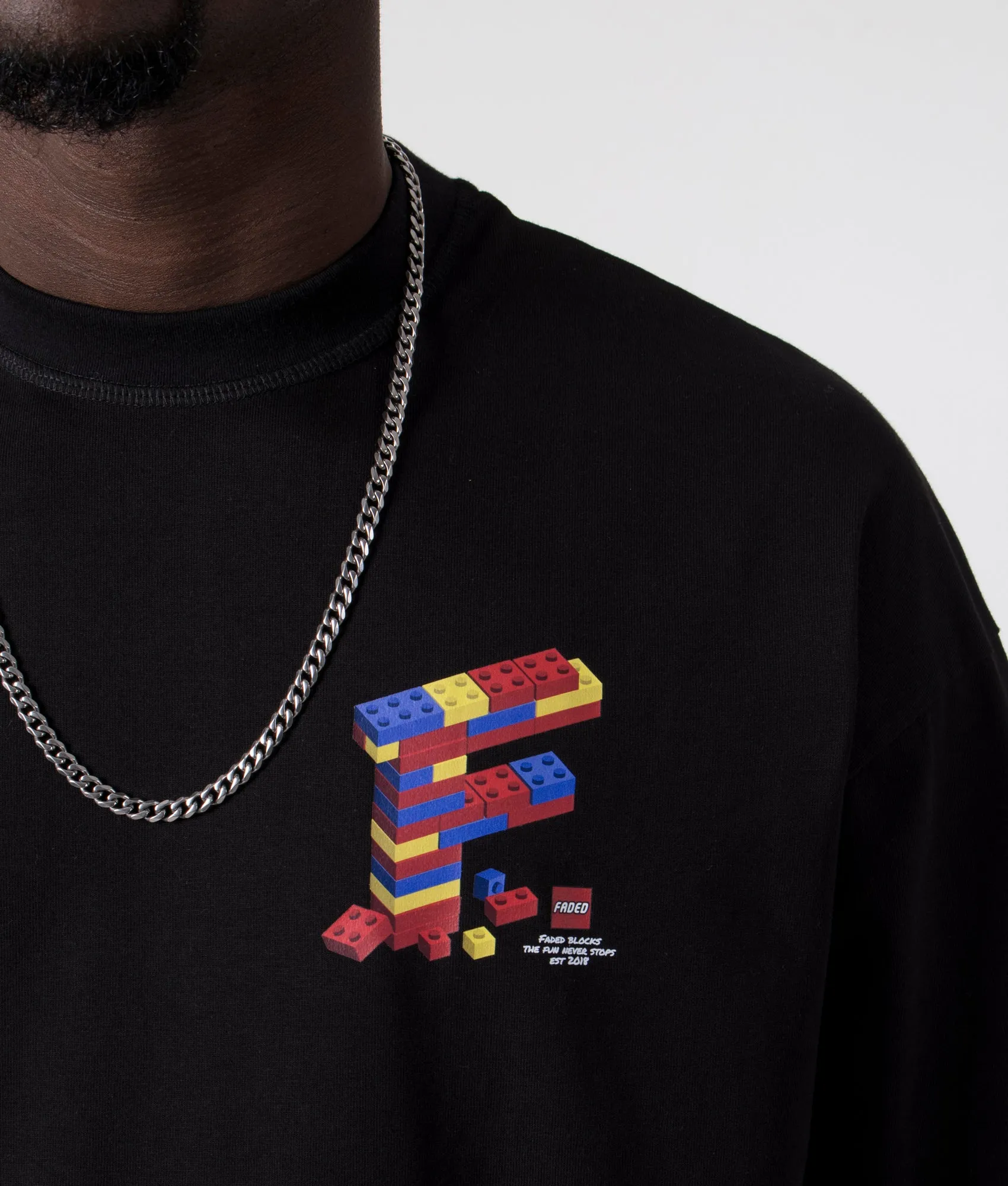 Oversized Building Blocks T-Shirt