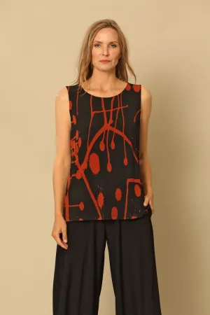 Paprika Indiana Sleeveless Tank