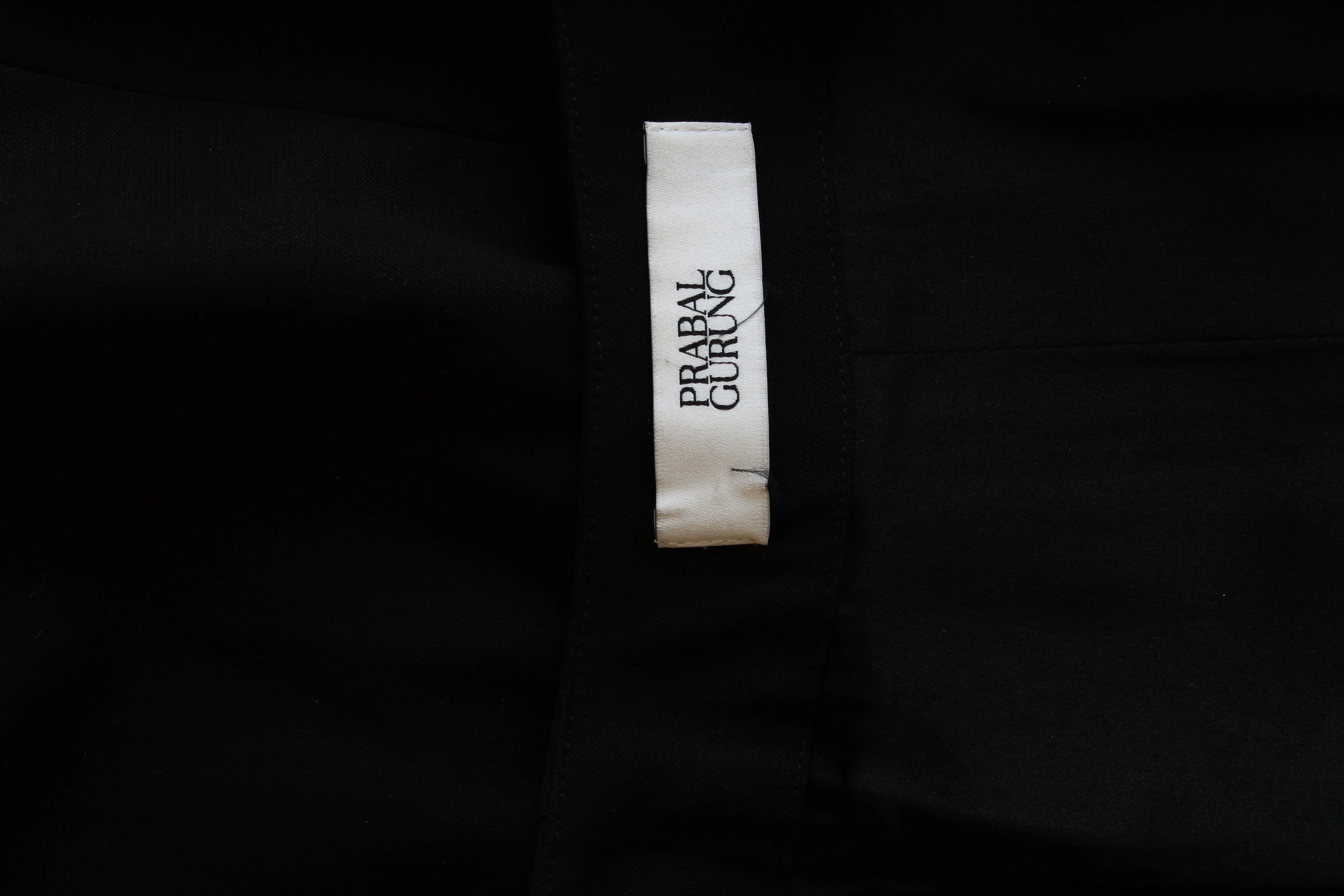 Prabal Gurung Ruffle-Front Pencil Skirt
