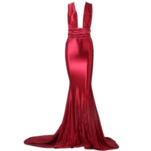 Red Evening Gown