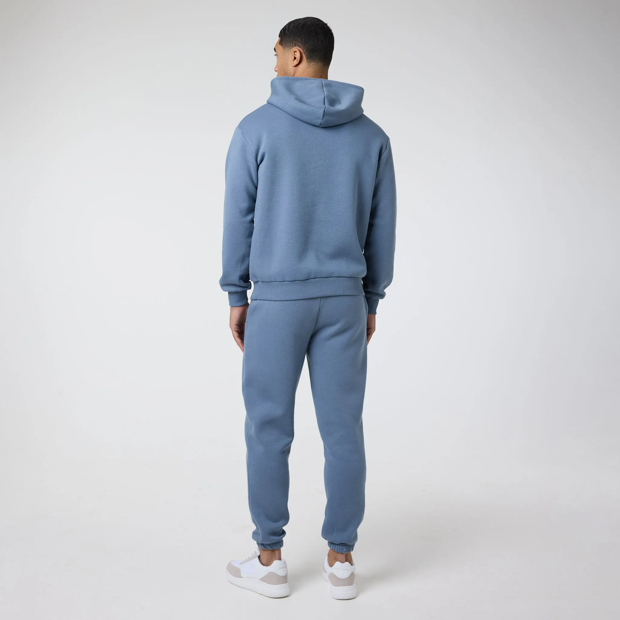 Relaxed Fit Tracksuit | Dusty Steel Blue