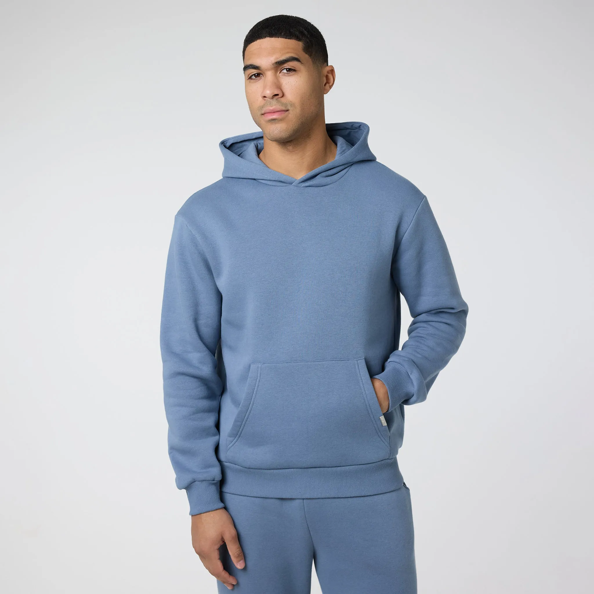 Relaxed Fit Tracksuit | Dusty Steel Blue