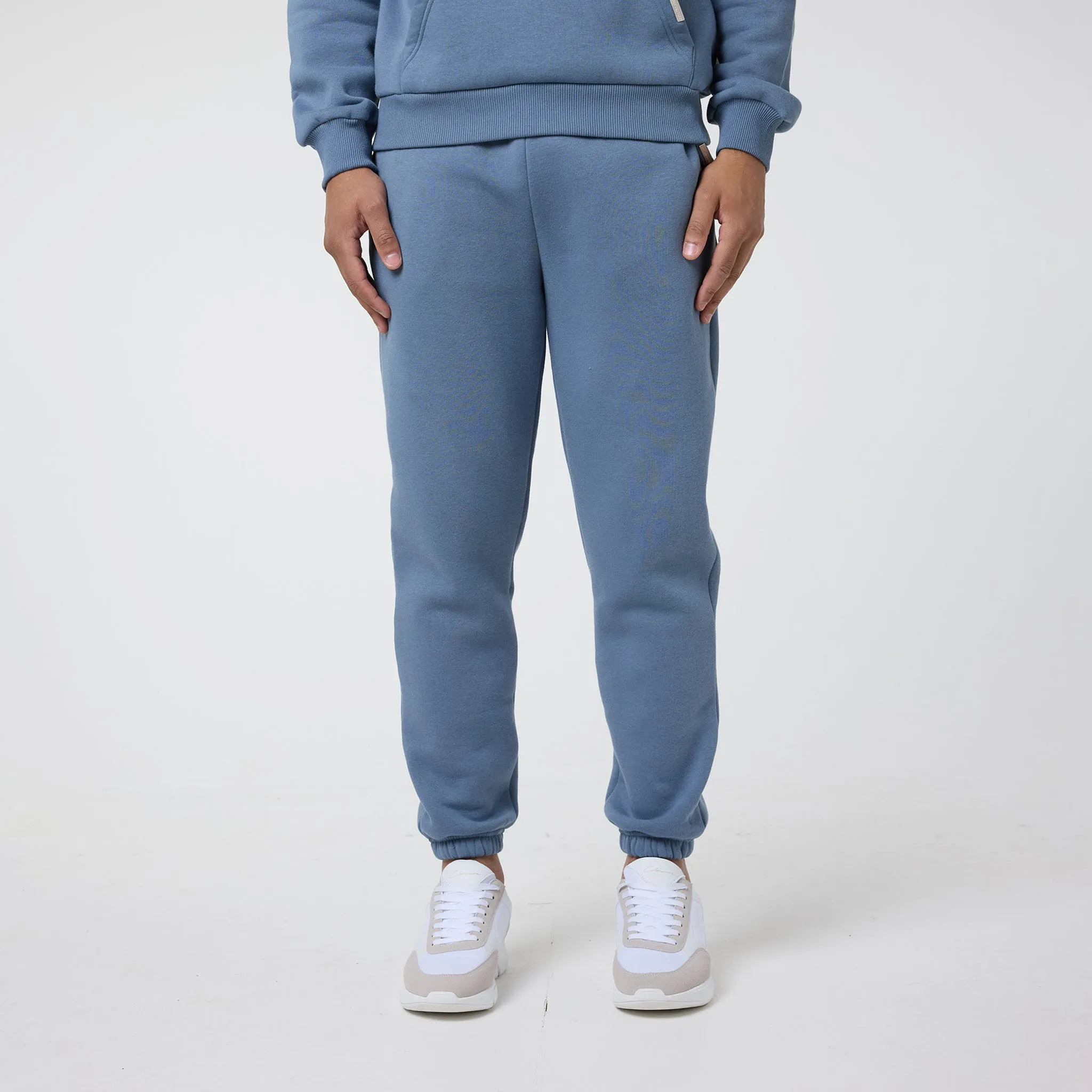 Relaxed Fit Tracksuit | Dusty Steel Blue