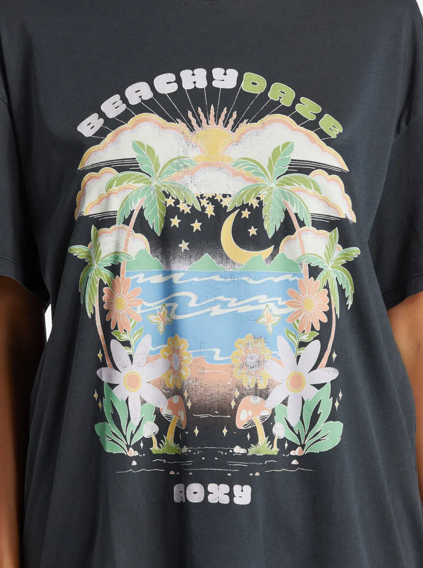 Roxy Beachy Days Tee-Anthracite