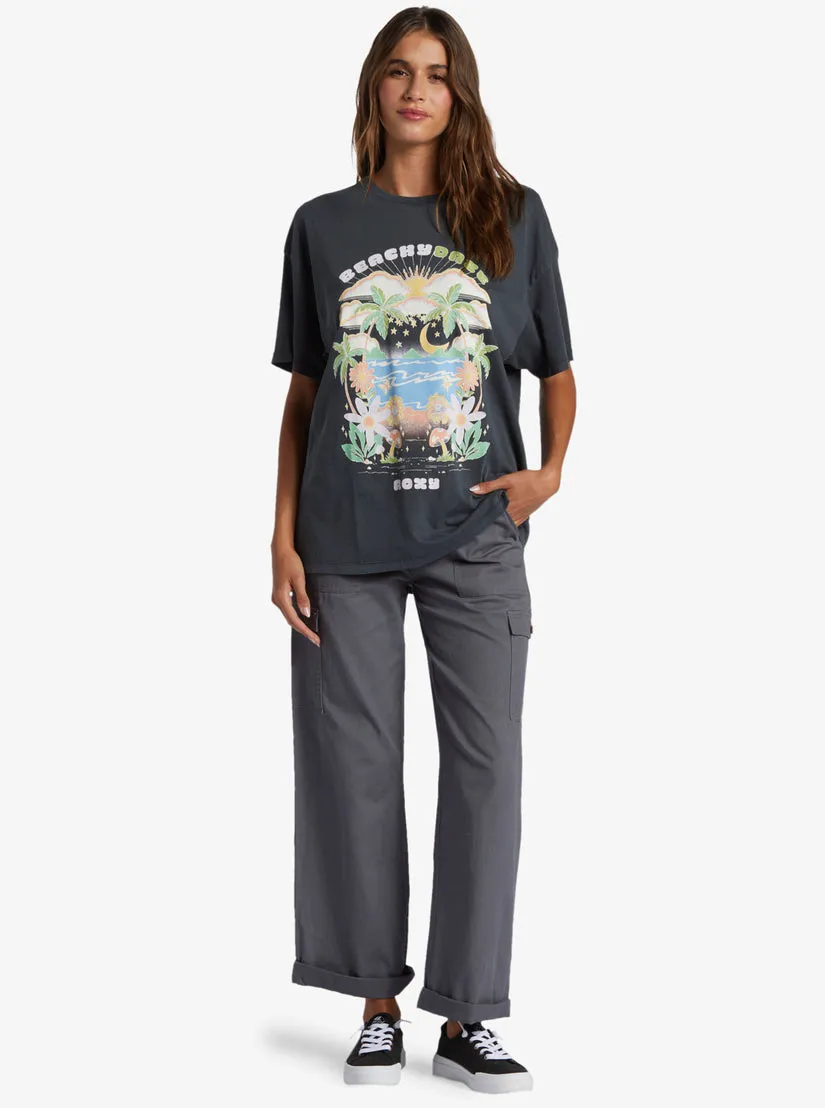 Roxy Beachy Days Tee-Anthracite