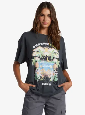 Roxy Beachy Days Tee-Anthracite