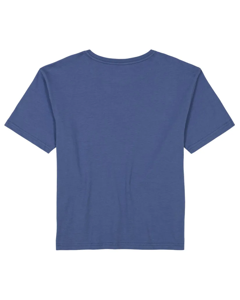 Roxy Girls Live Life Roxy Tee-Coastal Fjord