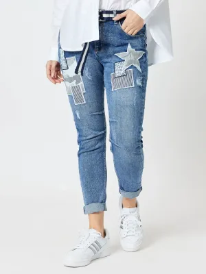 STELLA PATCH DENIM JEAN
