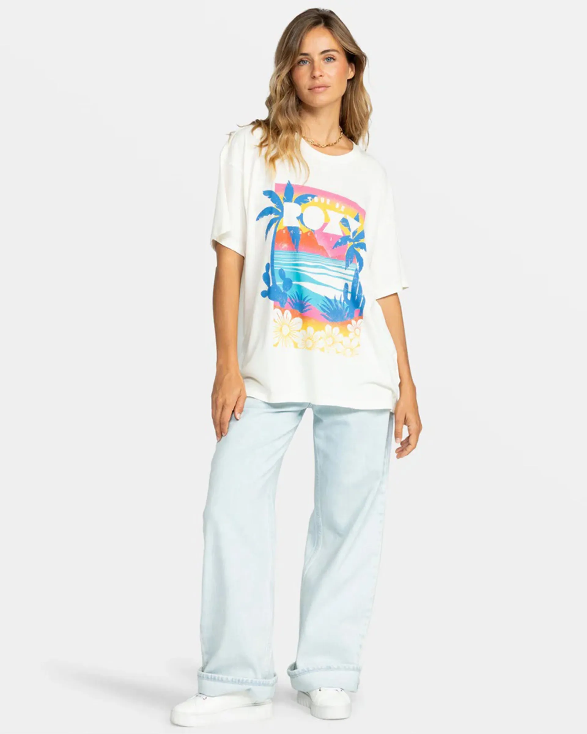 Tour De Roxy Oversized S/S T-shirt