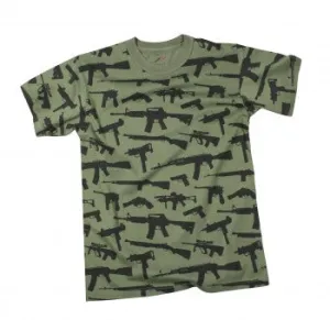 Vintage Style 'Guns' T-Shirt
