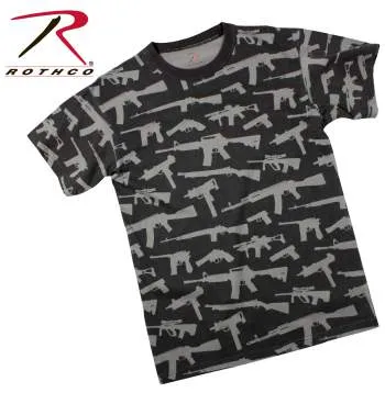 Vintage Style 'Guns' T-Shirt