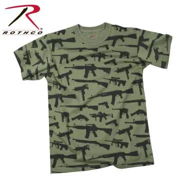 Vintage Style 'Guns' T-Shirt