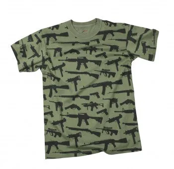 Vintage Style 'Guns' T-Shirt