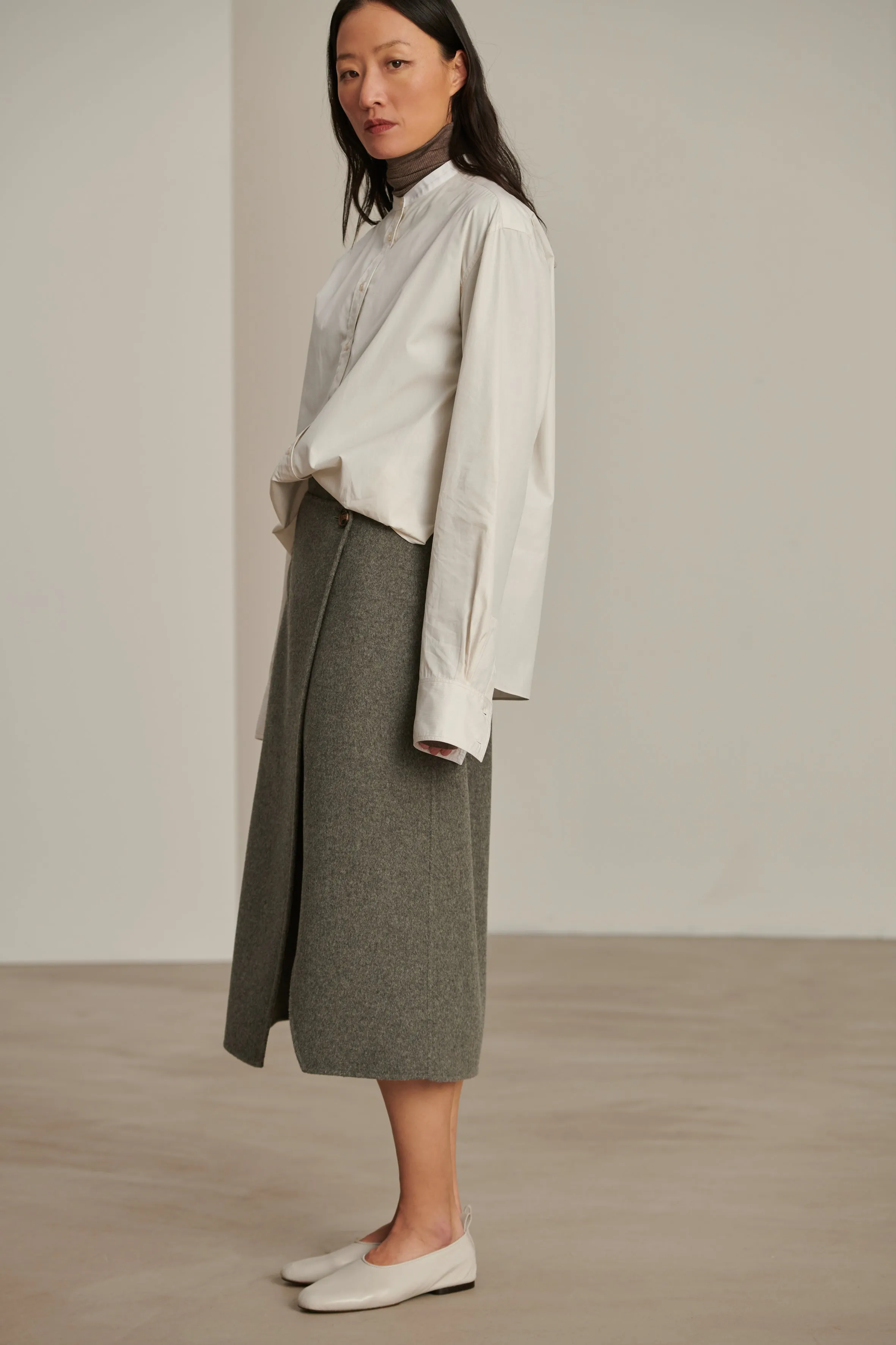 WALES GREY SKIRT