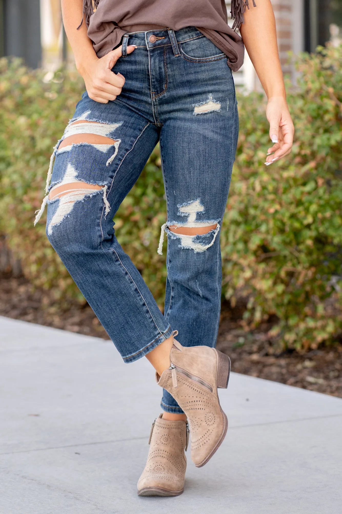 Walnut Creek Mid Rise Cropped Straight